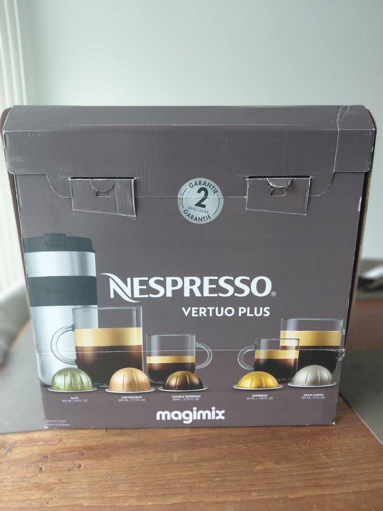 Nespresso vertuo plus, Ophalen, Zo goed als nieuw