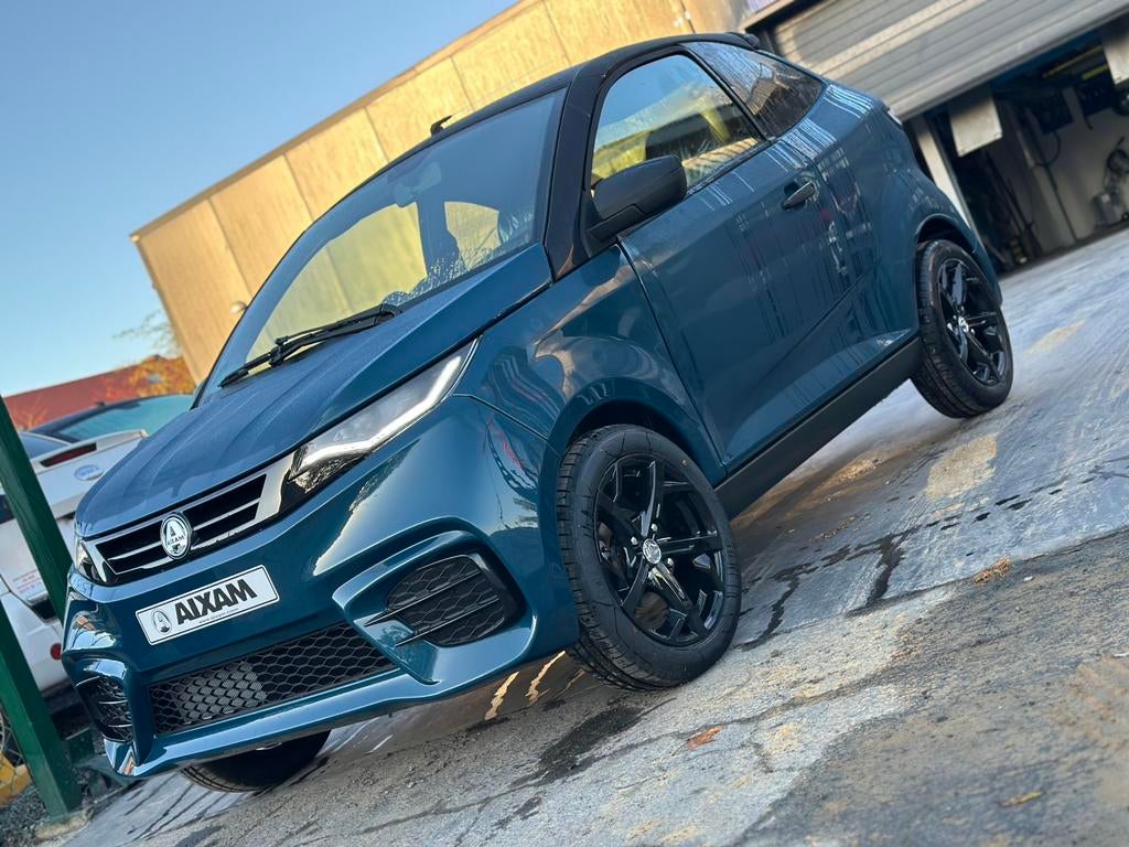 nieuwe Aixam Coupè Sport, Auto's, Blauw, Leder, Diesel, 6 kW