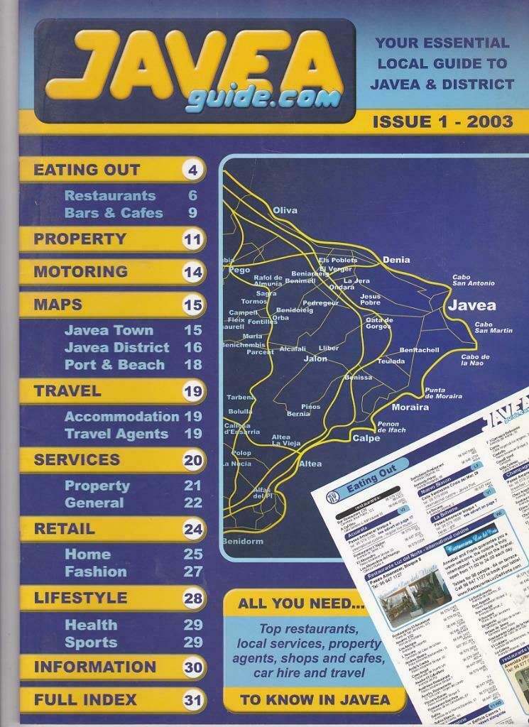 Javea, Your essential Local Guide to Javea & District., Neuf, Enlèvement ou Envoi, Europe, Brochure