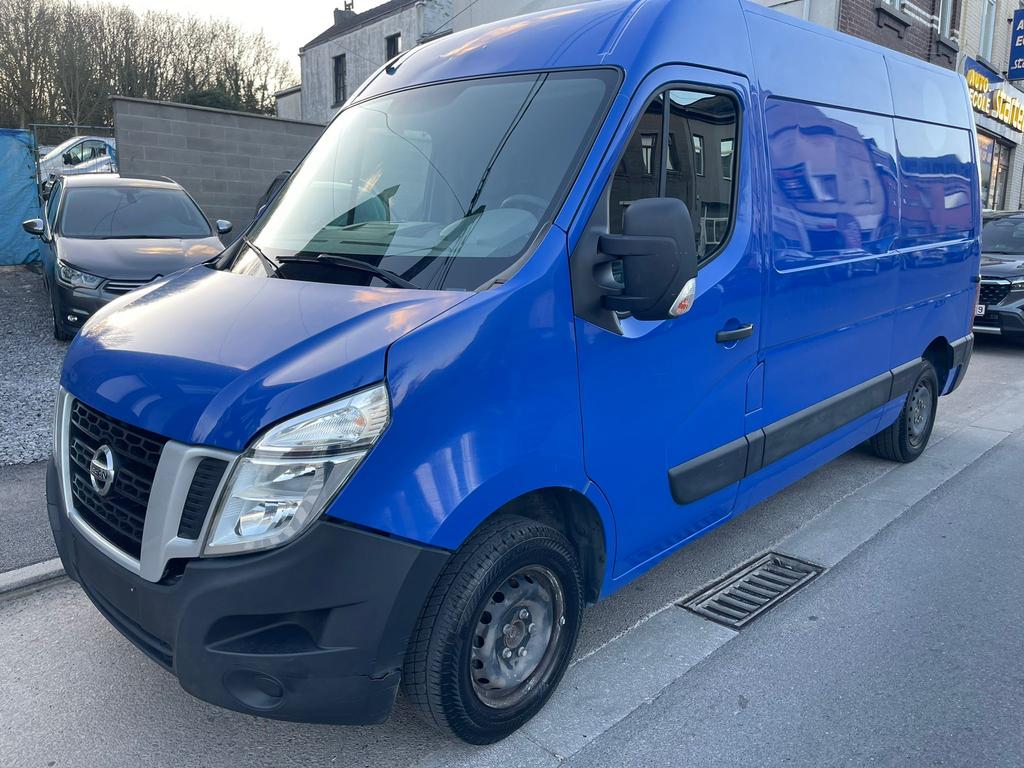 Nissan Nv400 2.3 dCi//2015//135.000km//Airco//, Auto's, Bestelwagens en Lichte vracht, Voorwielaandrijving, Euro 5, Stof, Zwart