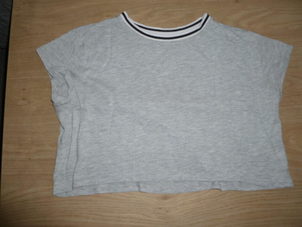korte T-shirt meisje, Basic H&M, maat 134, Kinderen en Baby's, Kinderkleding | Maat 134, Ophalen of Verzenden, H&M, Meisje