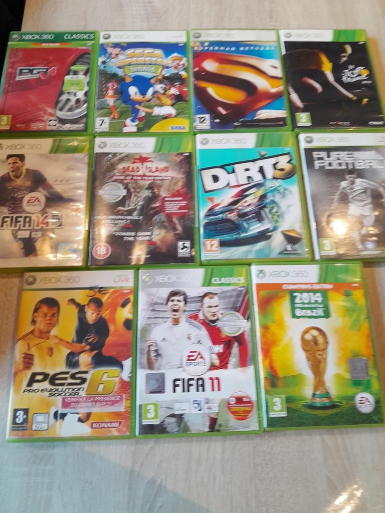 Xbox 360 11-spelset, Online, Gebruikt, 2 spelers, Vanaf 7 jaar