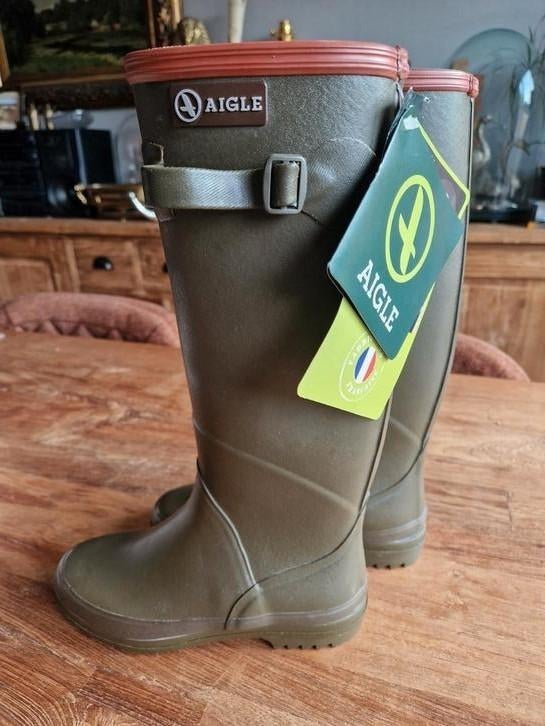 Nieuwe kwalitatieve rubberen laarzen Aigle maat 35, Ophalen of Verzenden, Nieuw