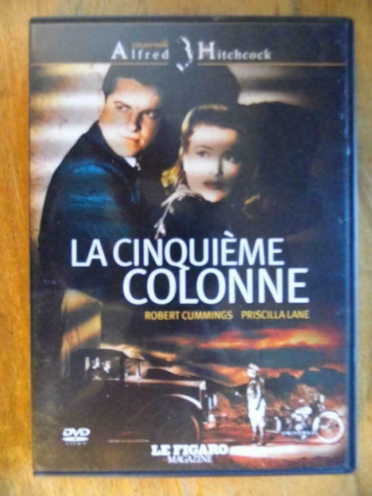 )))  La Cinquième Colonne  //  Alfred Hitchcock   (((, Tous les âges, Enlèvement ou Envoi, Comme neuf, Détective et Thriller