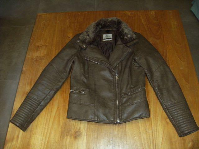 Veste dame/ado - marque Bershka - Taille M, Taille 38/40 (M), Brun, Enlèvement, Comme neuf