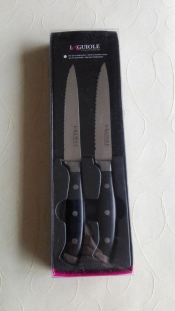 2 steakmessen messen mes, Enlèvement ou Envoi, Neuf
