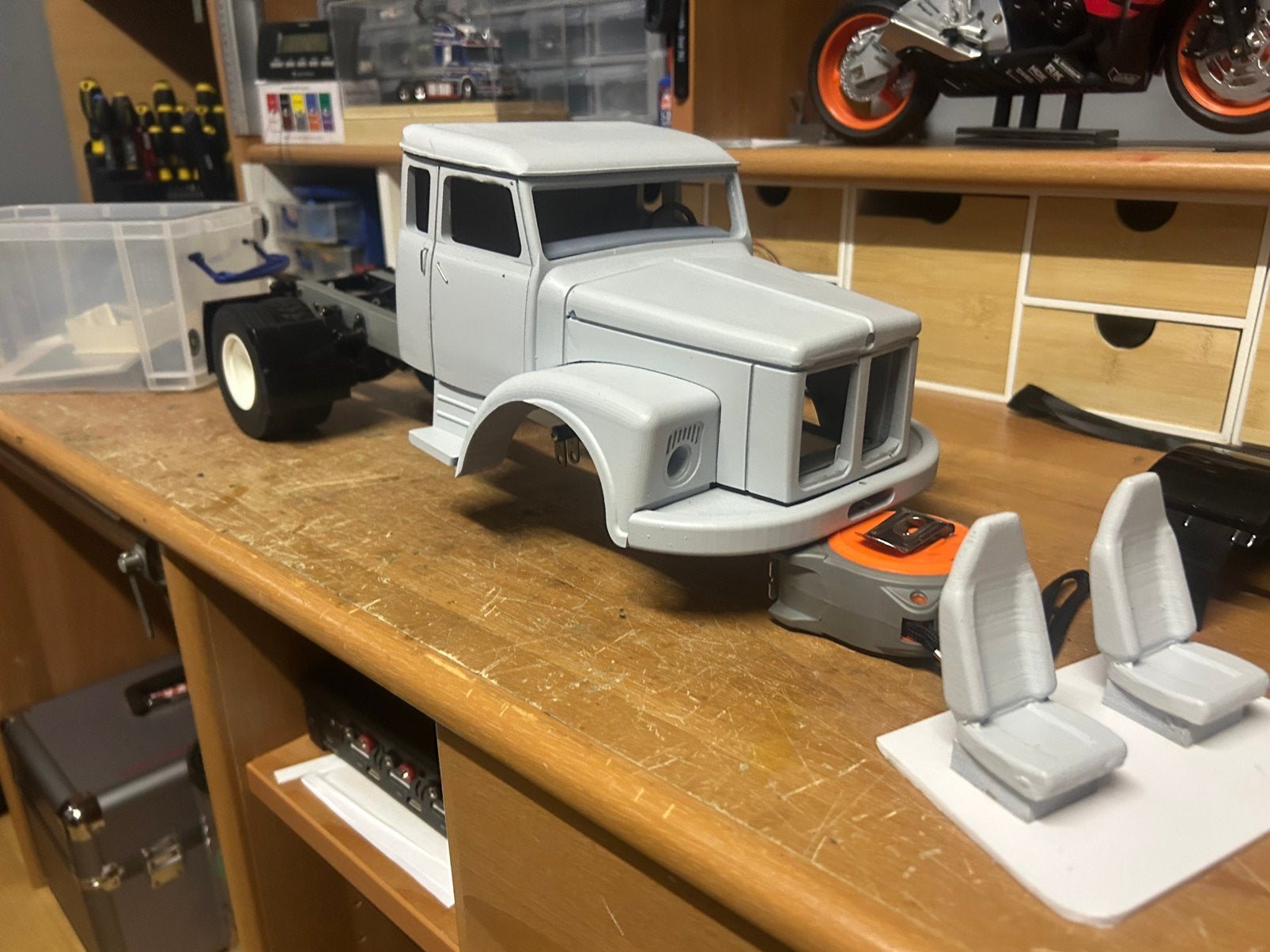Tamiya Scania 111 torpedo, Ophalen, Zo goed als nieuw