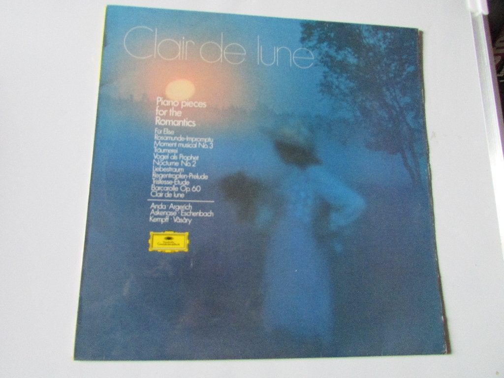 CLAIR DE LUNE : piano , Romantics, lp, LP, Gebruikt, Overige componisten, Ophalen of Verzenden
