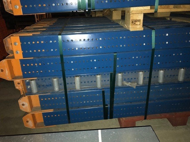 Set Rollenbaan 2400x130mm - Blauw - 1Keus (2 stuks/set), Zakelijke goederen, Ophalen, Overige categorie