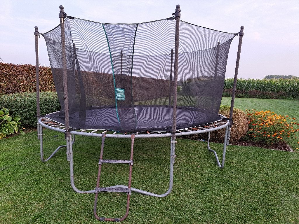 Trampoline dia 3,60 m, Enlèvement, Utilisé