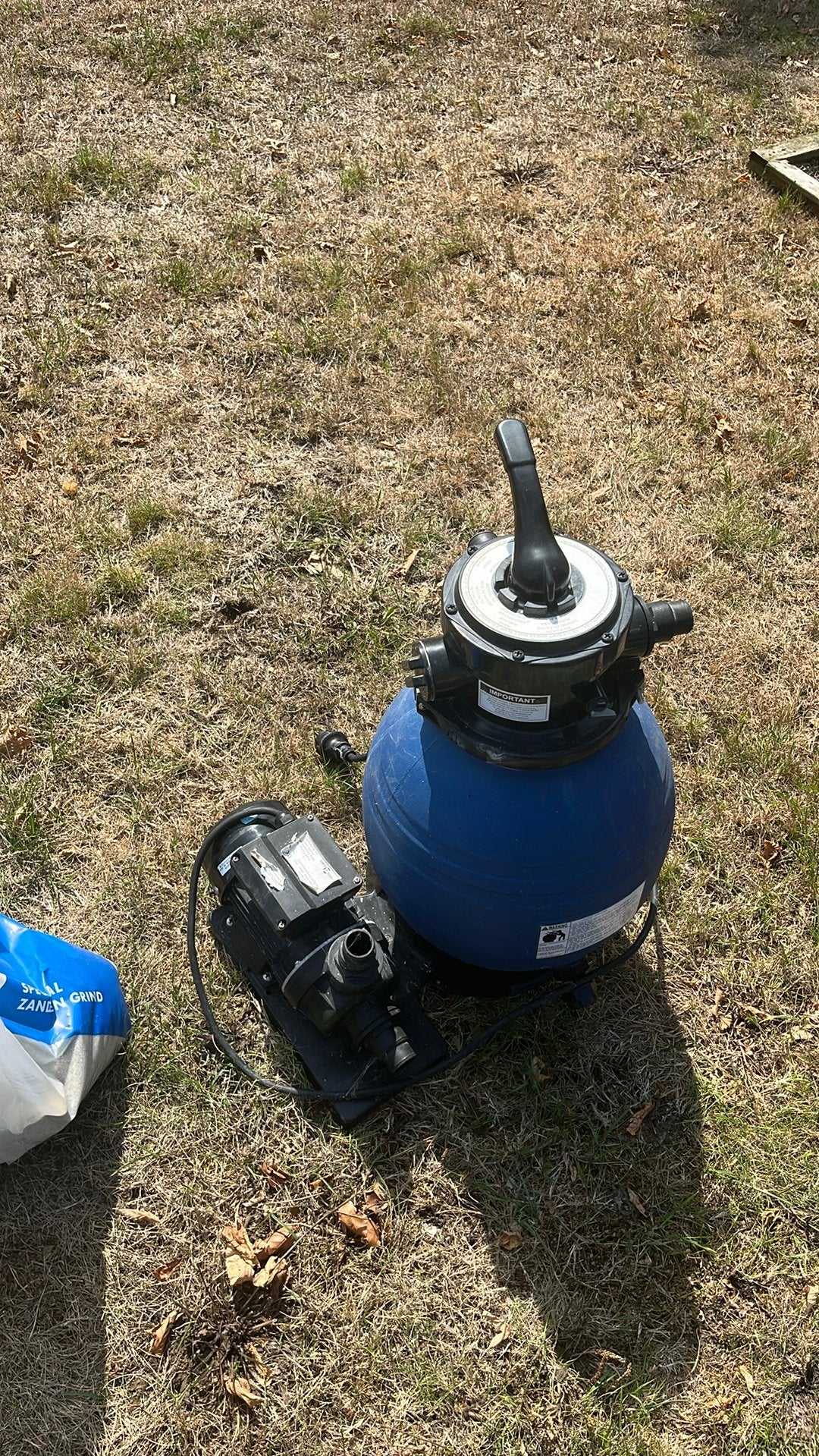 Werkende zwembad pomp, Tuin en Terras, Ophalen, Gebruikt