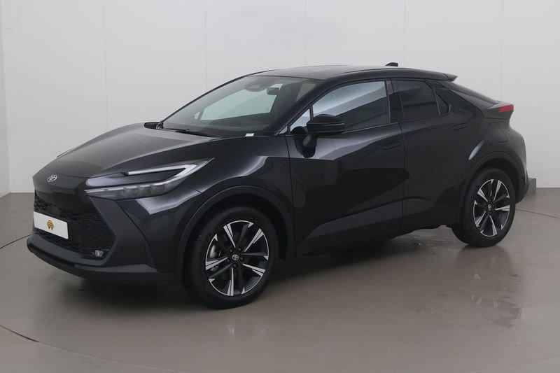 Toyota C-HR 2.0 PHEV Elite 225 AT, Auto's, Automaat, Zwart, 4 cilinders, Overige bekleding