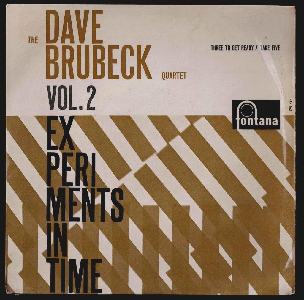 The Dave Brubeck Quartet - Experiments in Time vol 2, CD & DVD, Enlèvement ou Envoi, 7 inch, Utilisé, EP