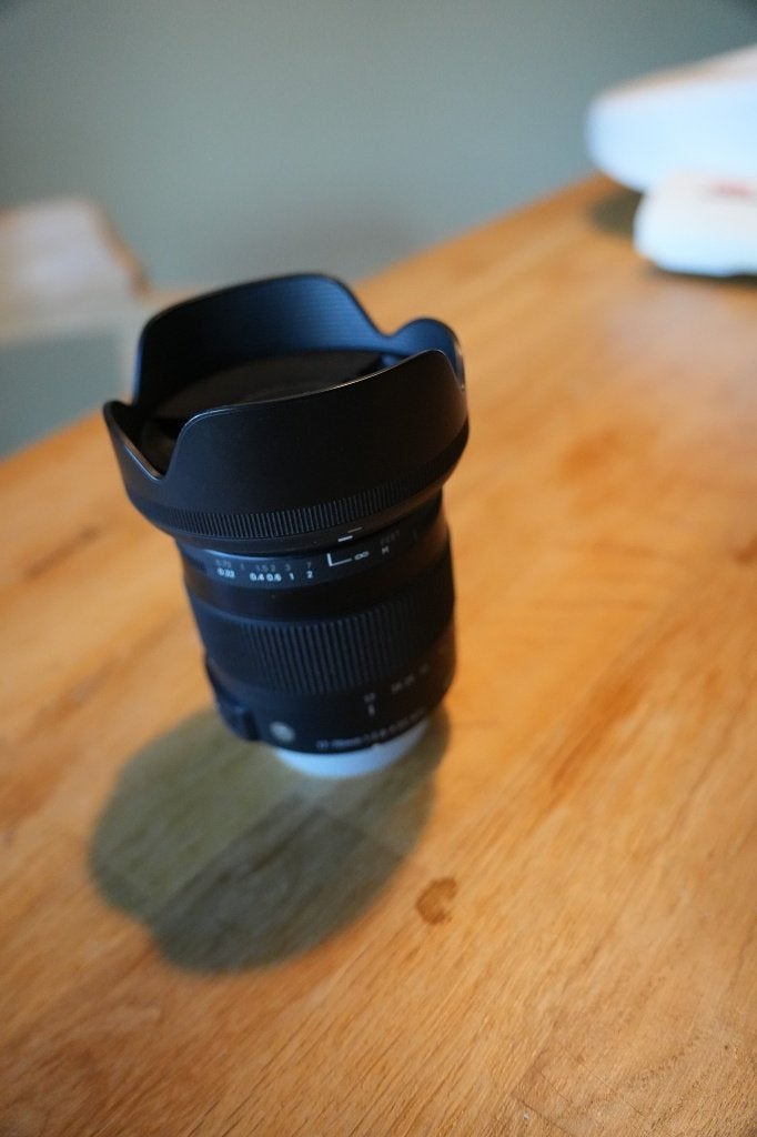 Sigma 17-70mm f/2.8-4 DC Macro OS HSM Contemporary (Nikon), Audio, Tv en Foto, Foto | Lenzen en Objectieven, Ophalen, Gebruikt