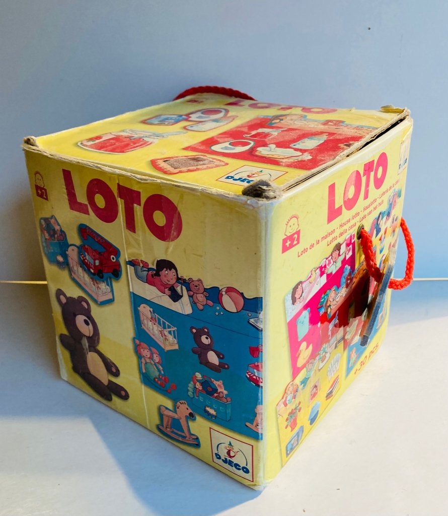 Djeco loto MAISON : avec les pièces découpées - 2 ans, Enlèvement ou Envoi, Utilisé