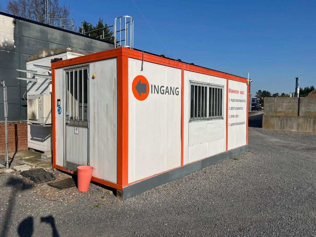 Bureelcontainer 2,4 x 6 m, Enlèvement