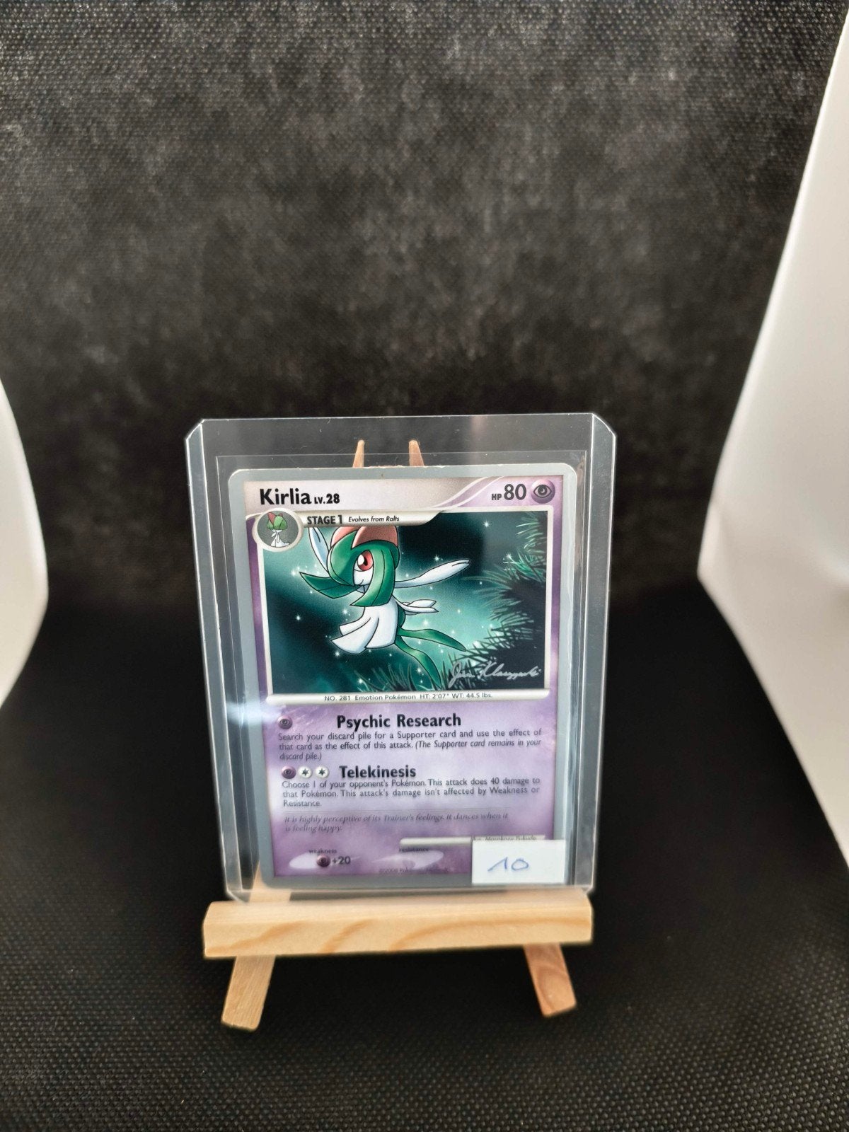 Kirlia LV.28 #8/17 – World Championships 2008 – Psychic Lock, Ophalen of Verzenden, Booster
