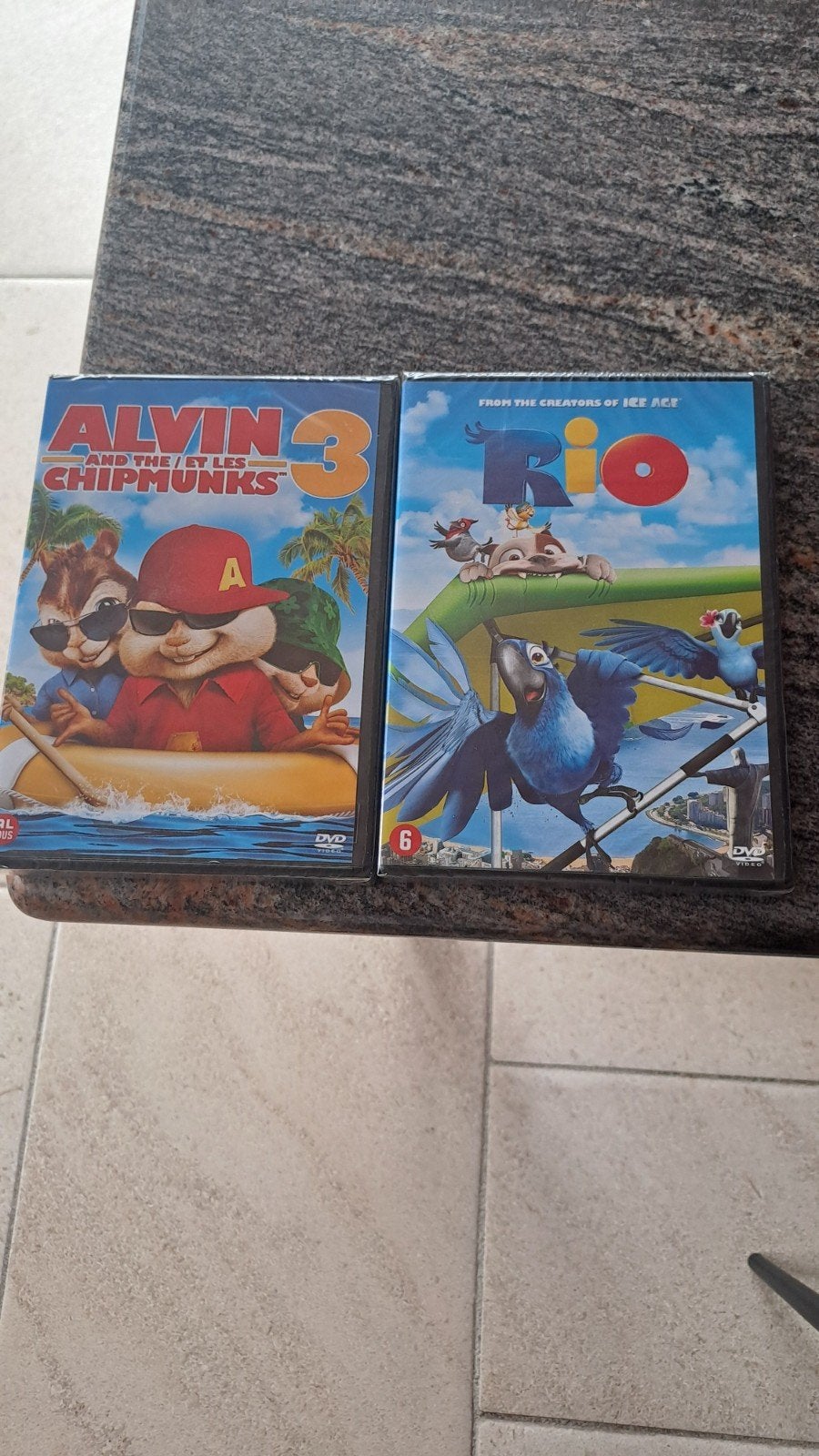 Alvin and the chipmunks/Rio, Ophalen, Engels, Animatie, Nederlands