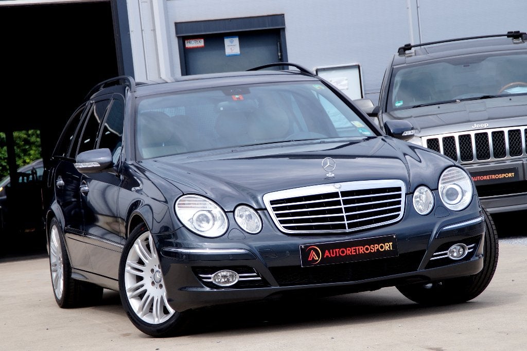 Mercedes-Benz E 220 CDI Avantgarde _1ste hands _Garantie, Auto's, Automaat, Achterwielaandrijving, Beige, 4 cilinders