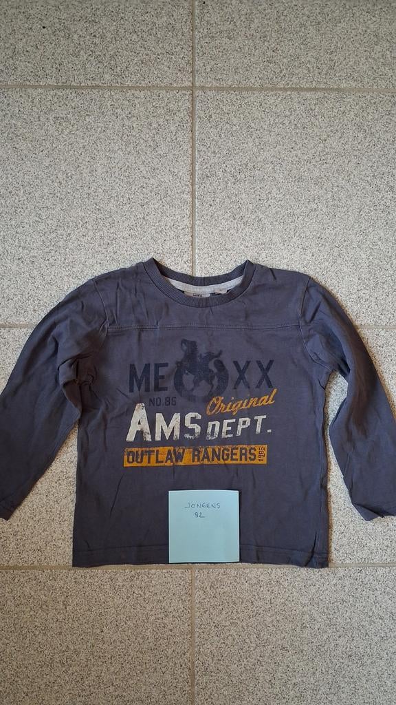Manches longues Mexx taille 92, Mexx, Garçon, Enlèvement ou Envoi, Chemise ou À manches longues