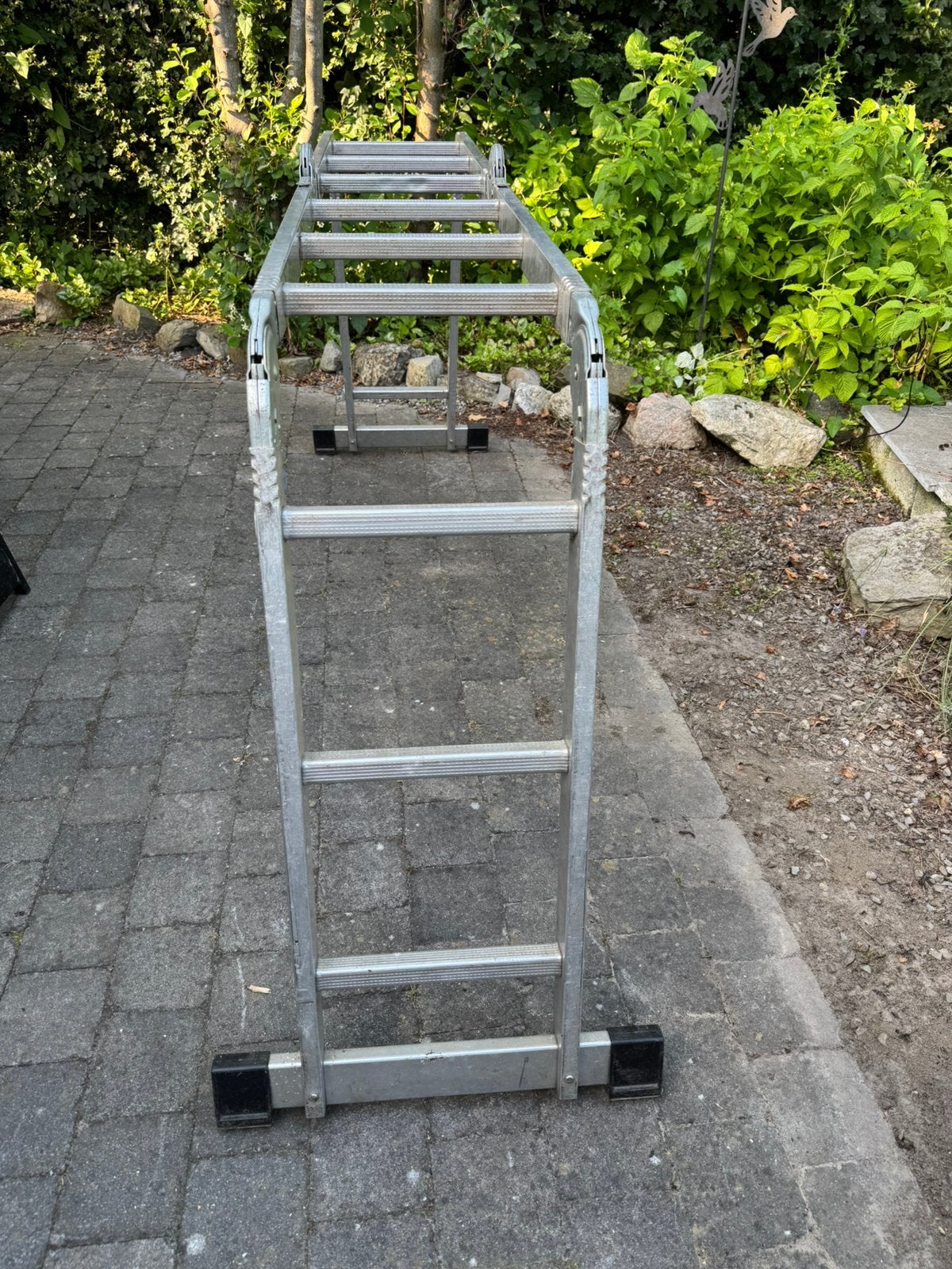 Opvouwbare ladder ( 3,5 m), Ophalen, Zo goed als nieuw, Ladder