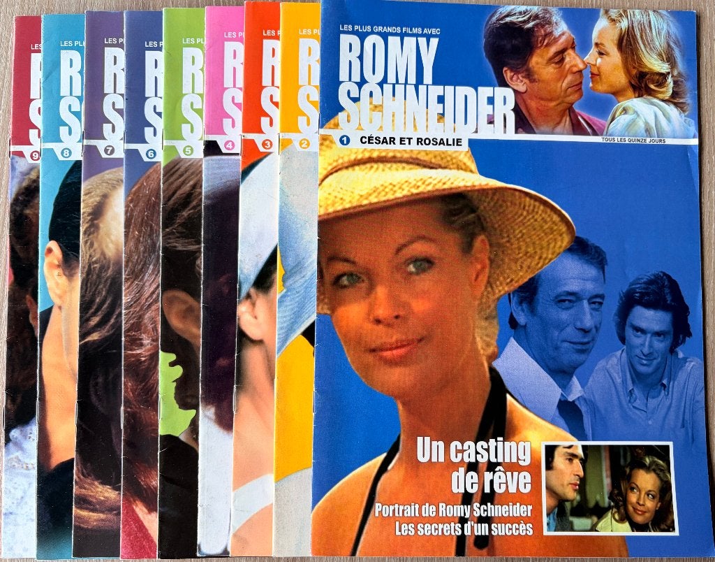 Les plus grands films avec Romy Schneider, Ophalen of Verzenden, 1980 tot heden, Tijdschrift