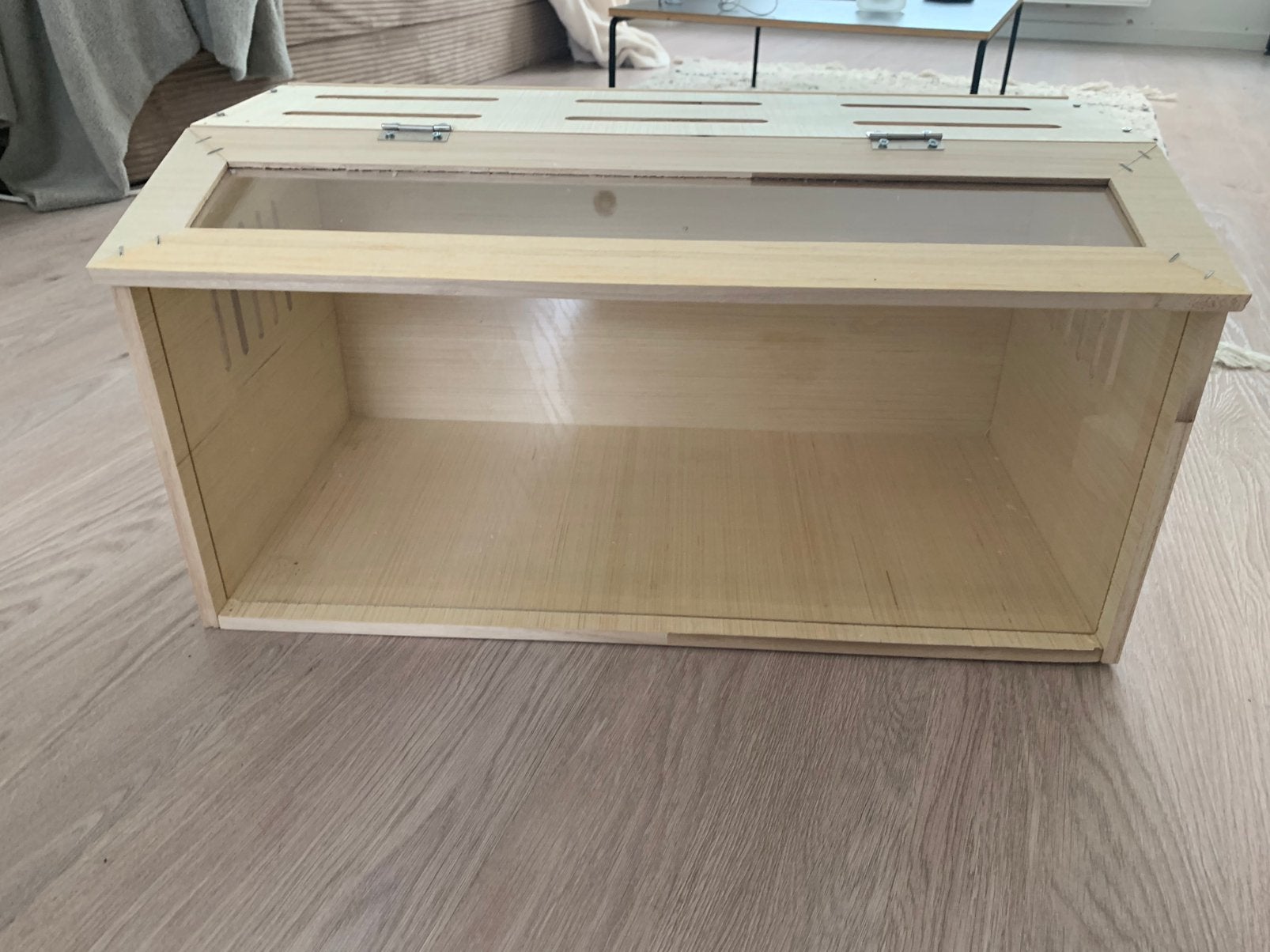 Grote houten hamsterkooi, Ophalen, Zo goed als nieuw, Hamster