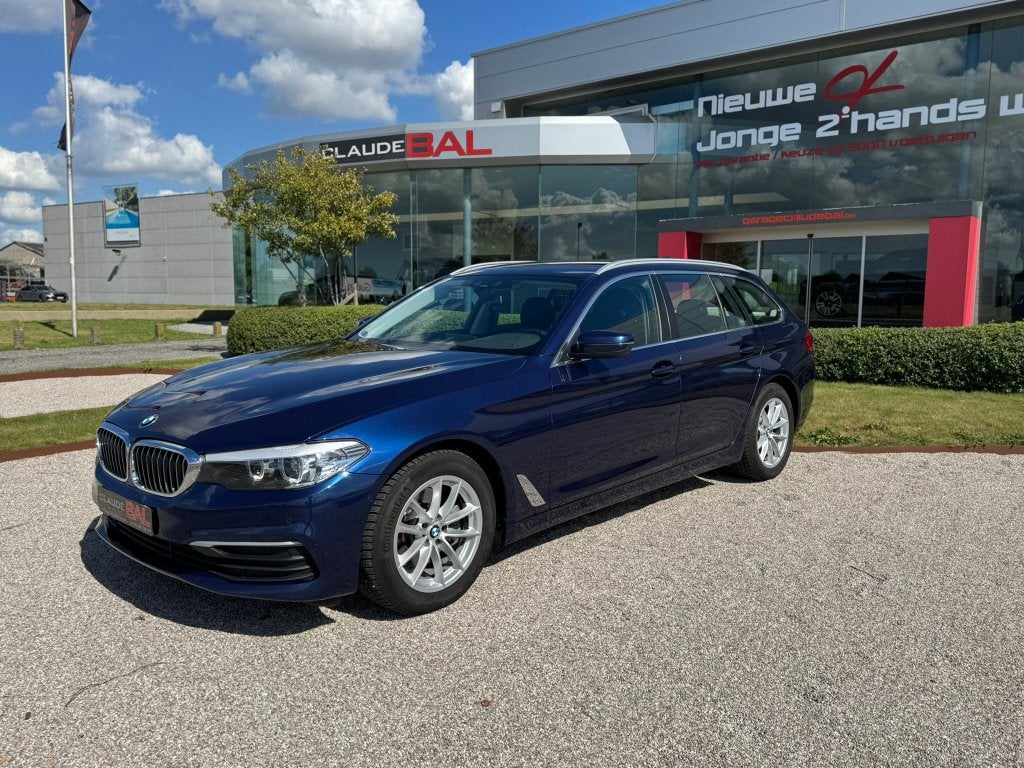 BMW 520D touring, Autos, BMW, Cuir, Euro 6, Entreprise, Noir