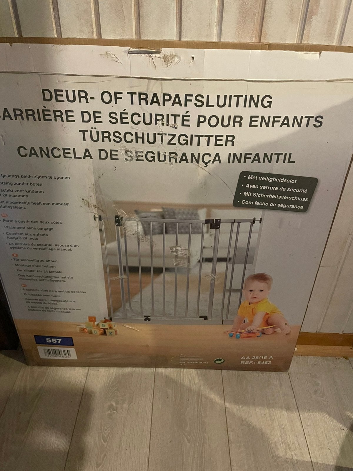 Deur of trap afsluiting, Kinderen en Baby's, Traphekjes, Ophalen, Zo goed als nieuw