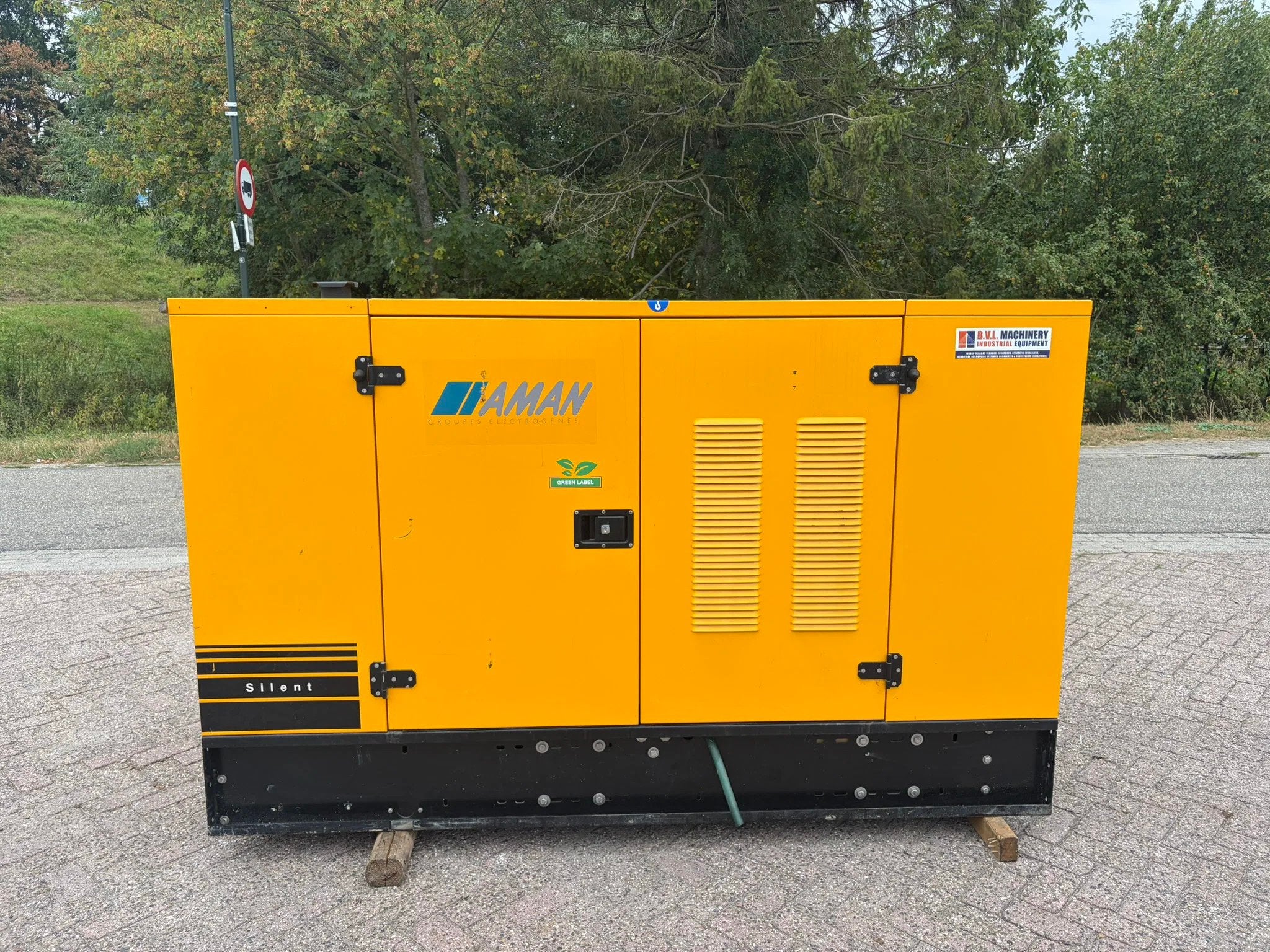 SDMO Perkins 75 kVA Leroy Somer Aggregaat generatorset as ne