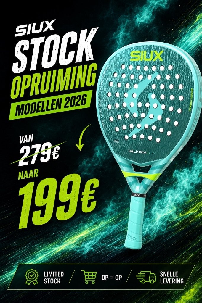 Nieuwe Siux Valkiria Elite 2026 padel racket, Sport en Fitness, Ophalen of Verzenden, Nieuw, Padelracket