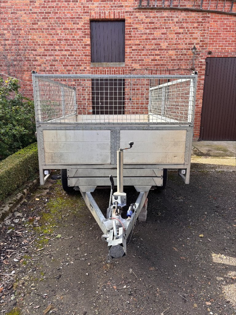 Aanhangwagen kipper geremd, Enlèvement, Utilisé