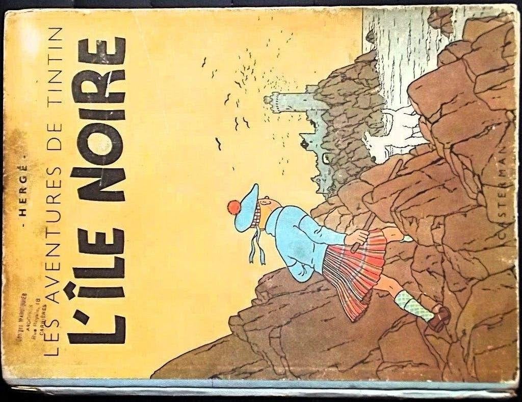 Tintin - L'île Noire, Une BD, Enlèvement ou Envoi, Utilisé, Hergé