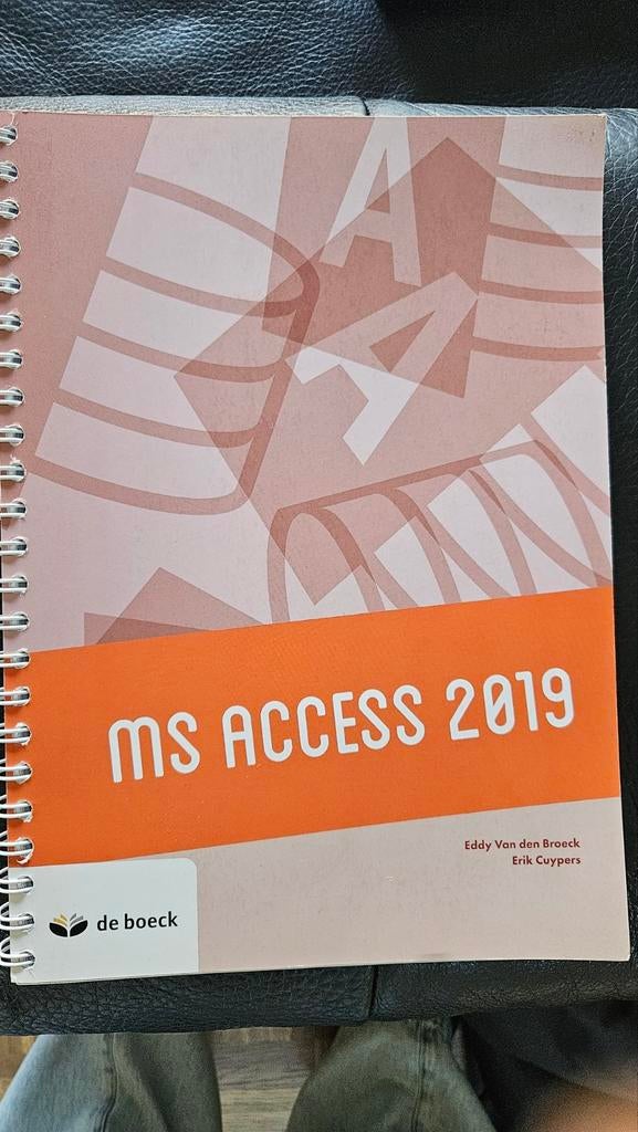 MS Access 2019, Boeken, Ophalen, Nederlands