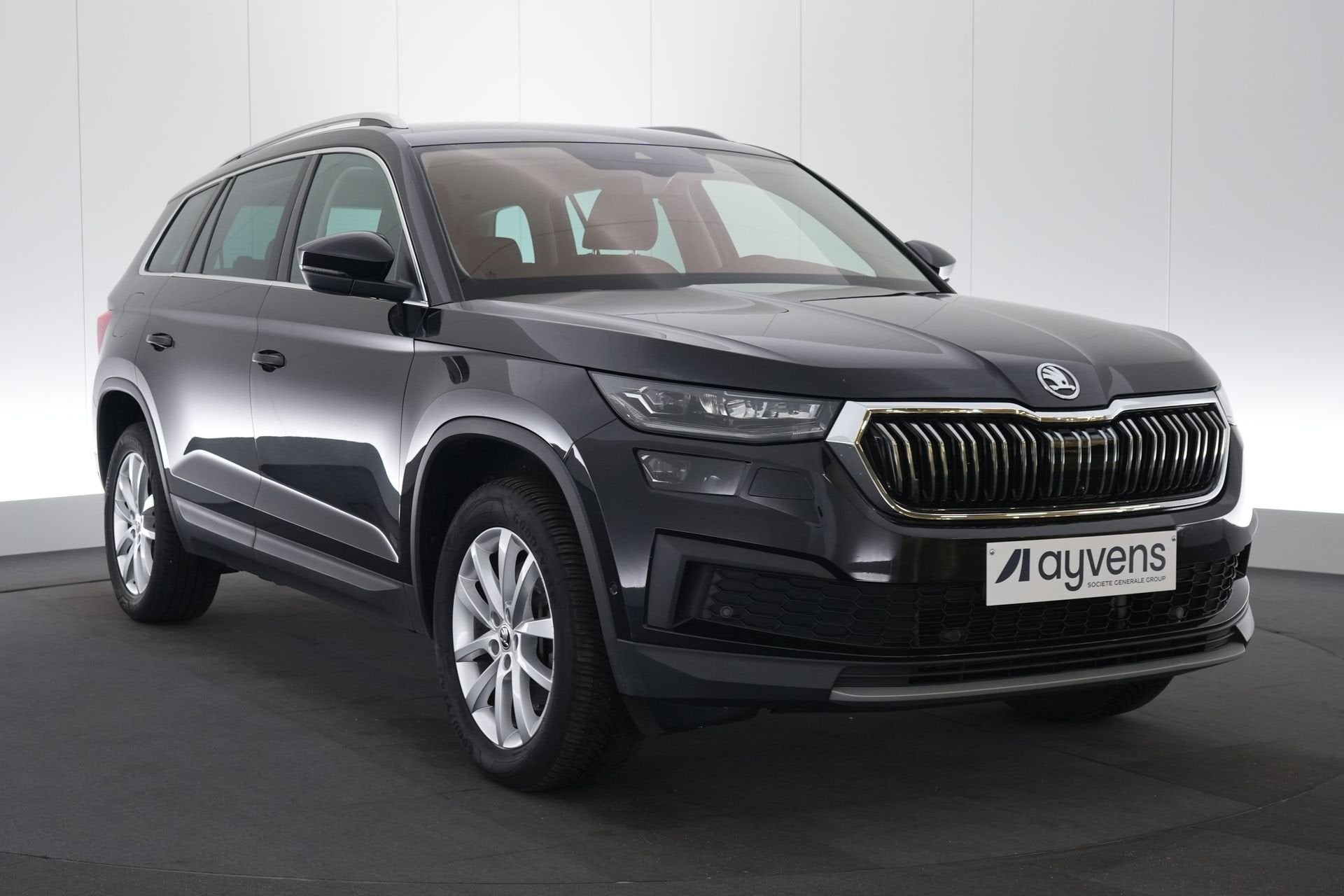 (2DDD921) SKODA KODIAQ, Cuir, Achat, Entreprise, 7 places
