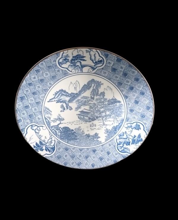 grande assiette orientale., Enlèvement