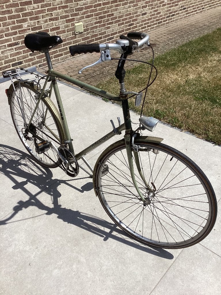 Fiets, Fietsen en Brommers, Gebruikt, Velgrem, Versnellingen, 53 tot 57 cm