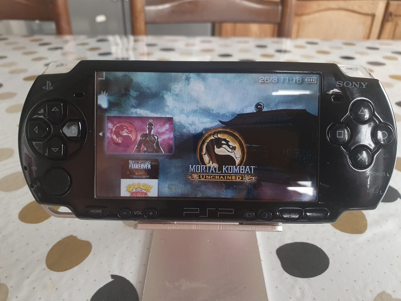 Sony PSP 3000 (jeux illimités), Enlèvement, PSP