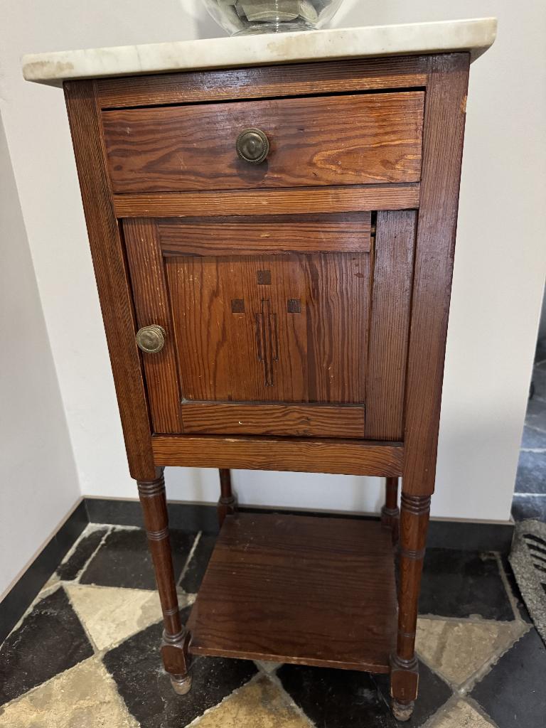 Bijzetkastje - telefoonkast - nachttafel, Ophalen