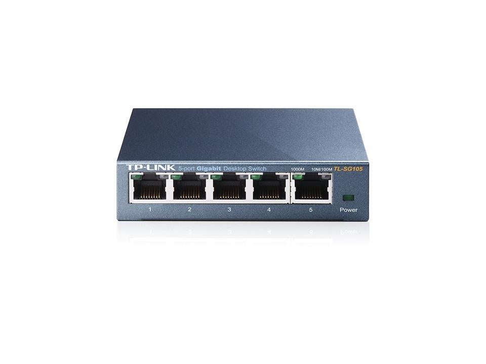 TPLINK Switch de bureau 5 ports 10/100/1000Mbps, Enlèvement, Comme neuf