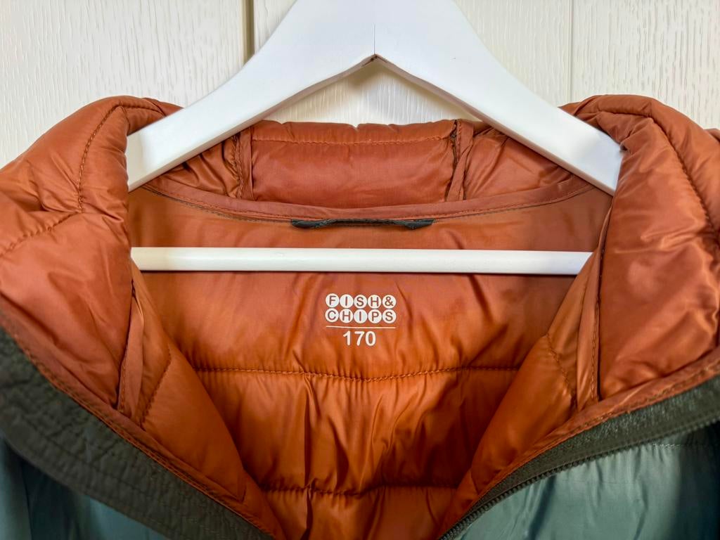 Veste rembourrée Fish & Chips taille 170, Enlèvement ou Envoi, Comme neuf, Garçon ou Fille, Manteau