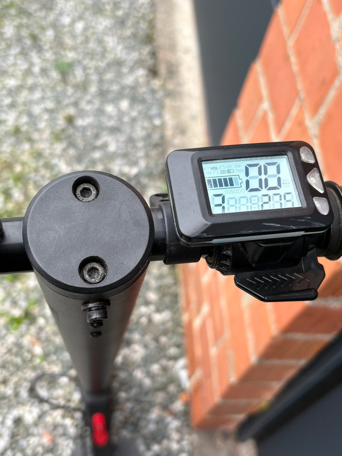 Tekoop elektrische step, Ophalen