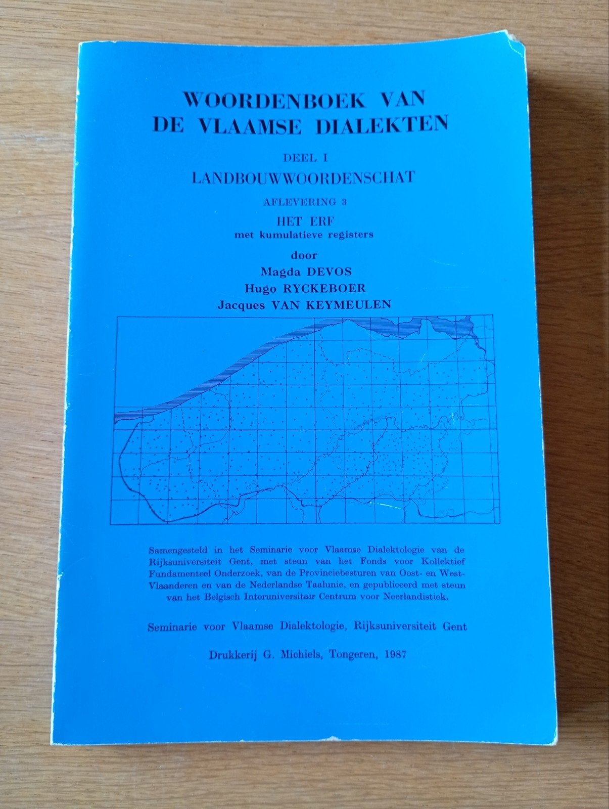 Woordenboek van de Vlaamse Dialekten (1987) - Deel I, Afl. 3, Ophalen