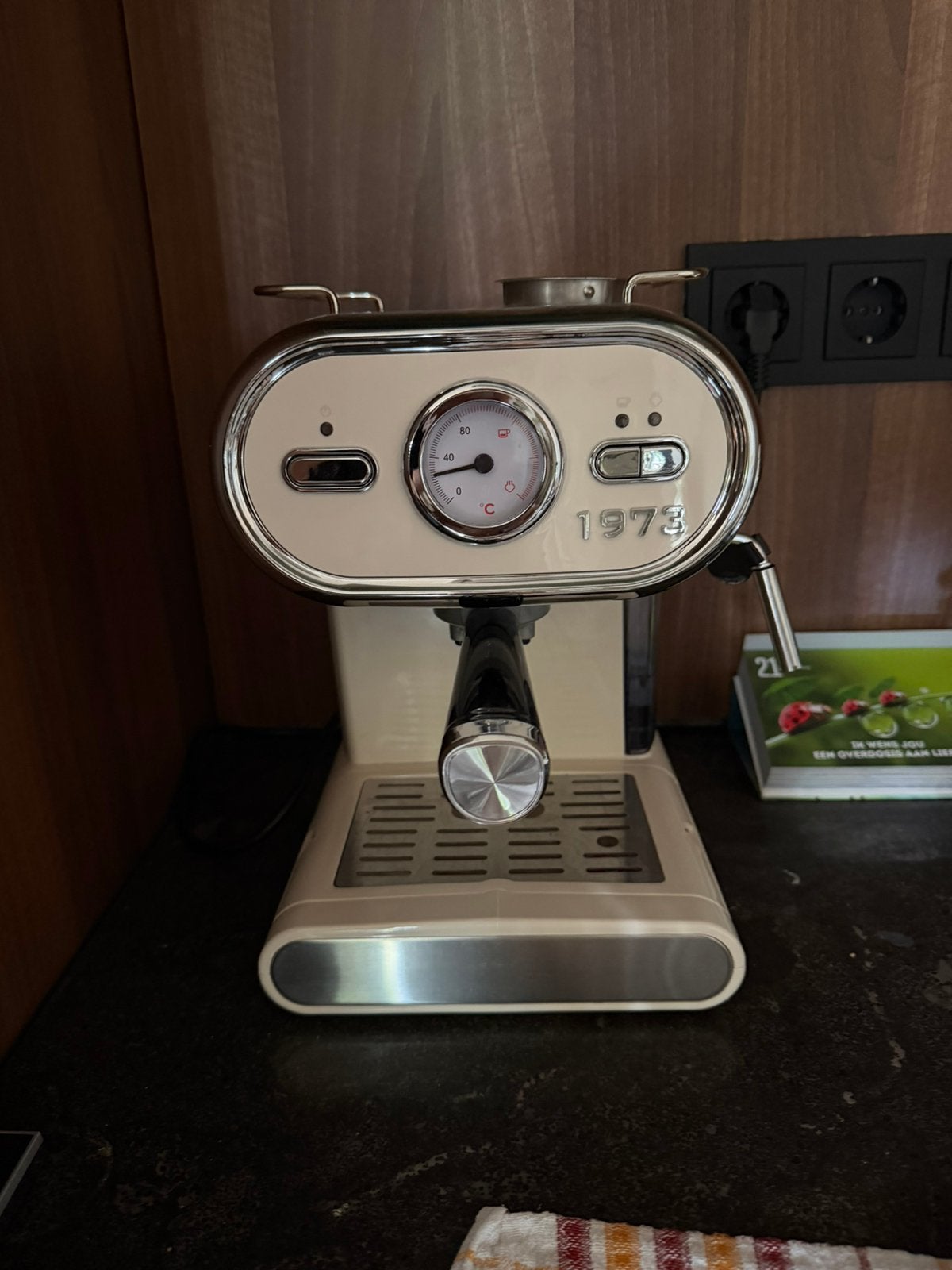Zeer mooi koffiemachine, Electroménager, Accessoires de machine à café, Enlèvement, Comme neuf
