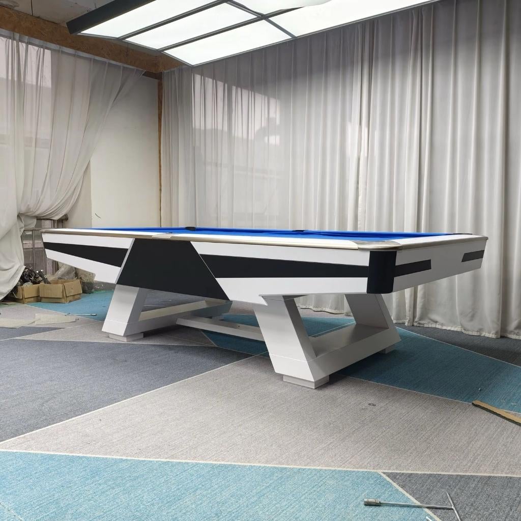 New Billiard table/Pool table for sale 9 FT with slate, Sport en Fitness, Biljarten en Poolen, Nieuw, Biljarttafel, Ophalen