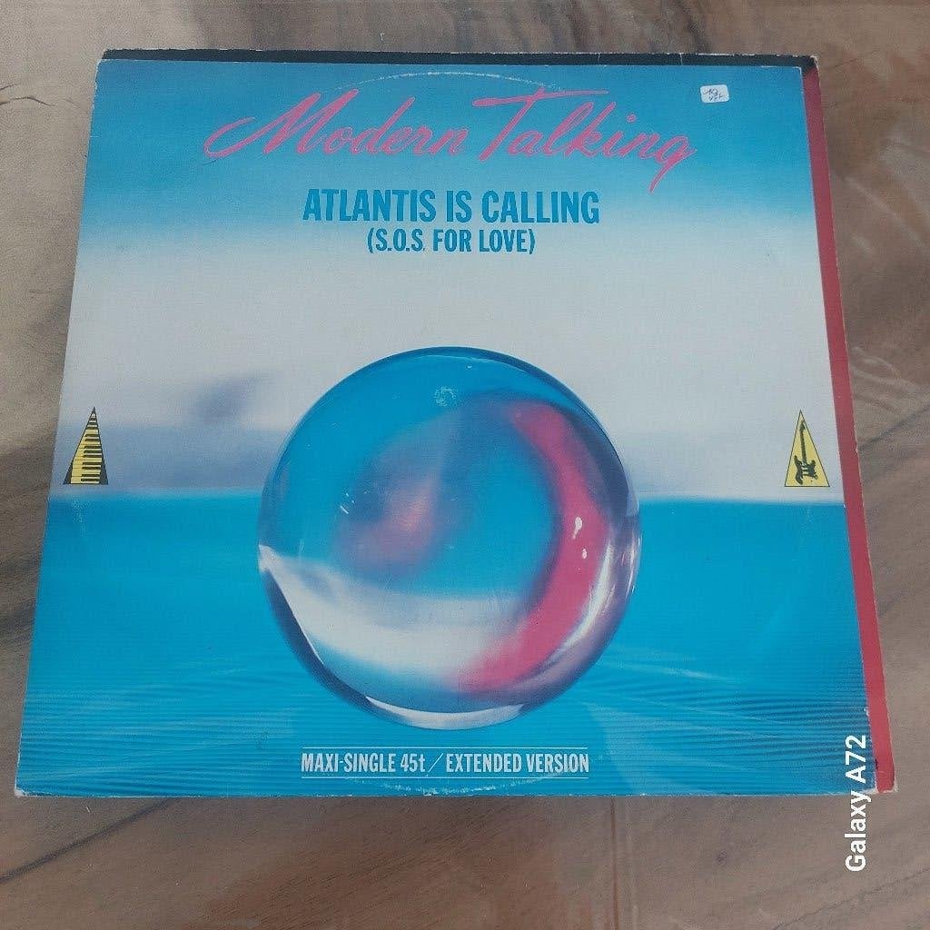 modern talking atlantis is calling 12 inch maxi, 12 pouces, Enlèvement ou Envoi, 1980 - 1989, Utilisé
