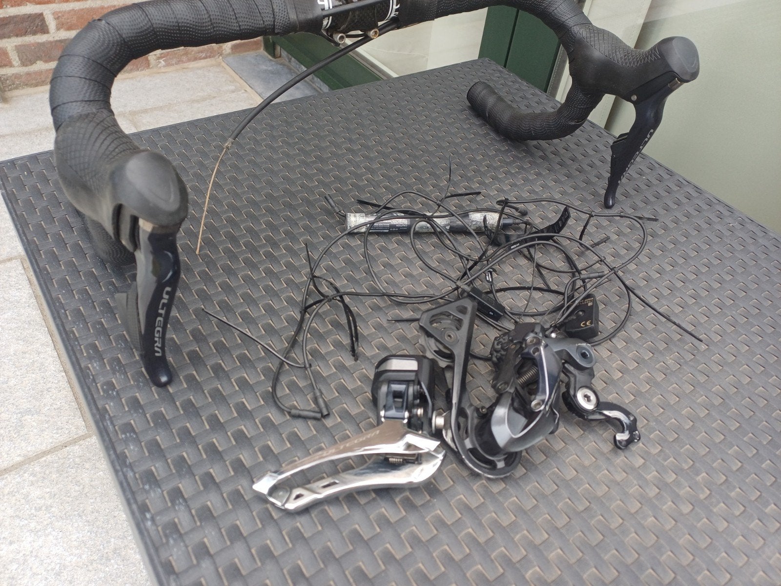 Shimano ultegra di2 - 11 speed - velgremmen, Fietsen en Brommers, Fietsonderdelen, Ophalen, Stuur