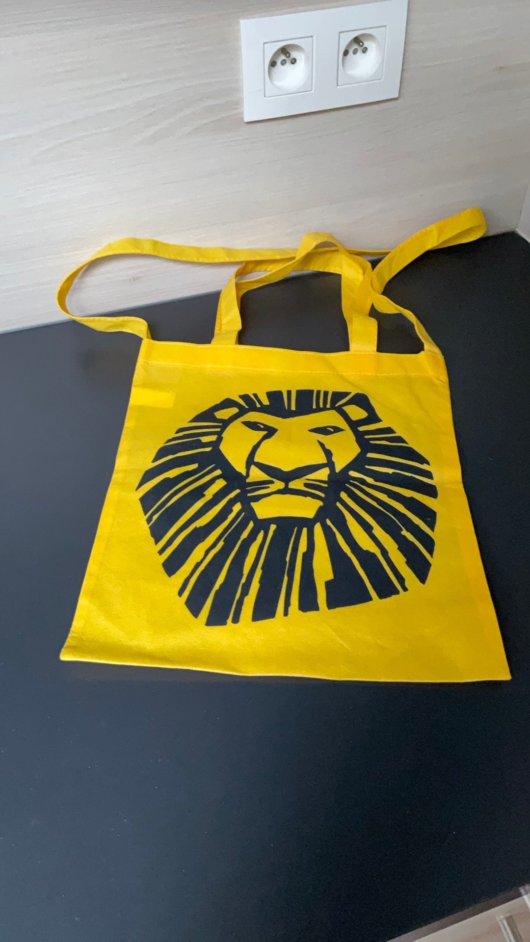 Lion king stoffen zak, Ophalen, Leeuwenkoning of Jungle Boek, Zo goed als nieuw, Tas, Koffer of Zak