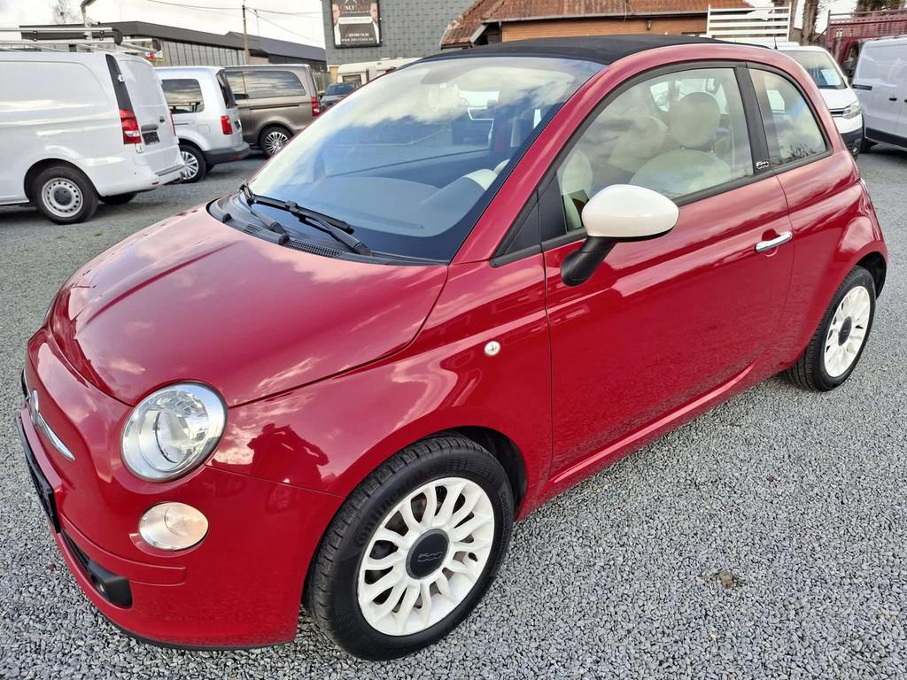 Fiat 500 cabriolet ( toit ouvrant defectueux), Autos, Achat, Euro 6, Entreprise, Boîte manuelle