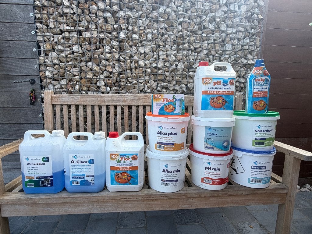 Zwembad producten, Tuin en Terras, Zwembad-toebehoren, Ophalen, Gebruikt, Reinigingsmiddel